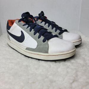 Vintage 2007 Nike 6.0 Swindle SB Dunk Men's Sneaker Size 11 White And Orange